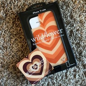 Pumpkin Spice Latte Love Wildflower case for iPhone 11